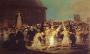 Francisco Jose de Goya A Procession of Flagellants oil painting on canvas